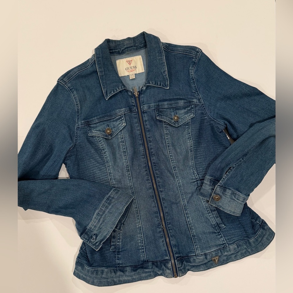 Guess Women's Blue Jean Jacket
